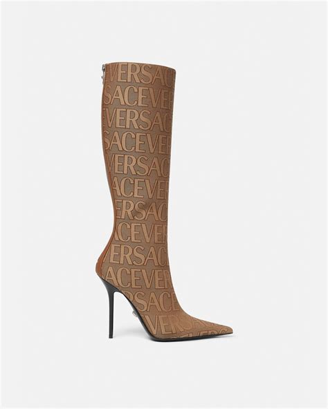 versace boots outfit|boots Versace woman.